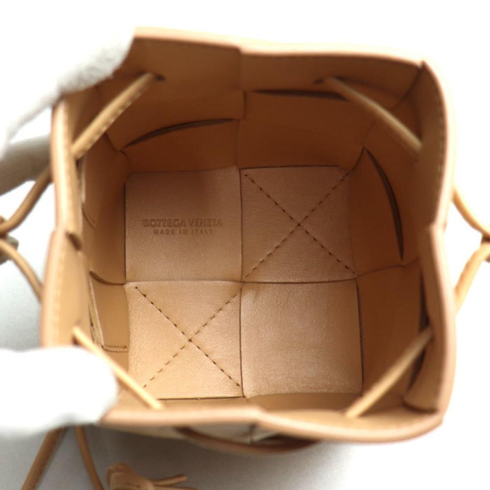 Beige Leather Bottega Veneta Crossbody Bag