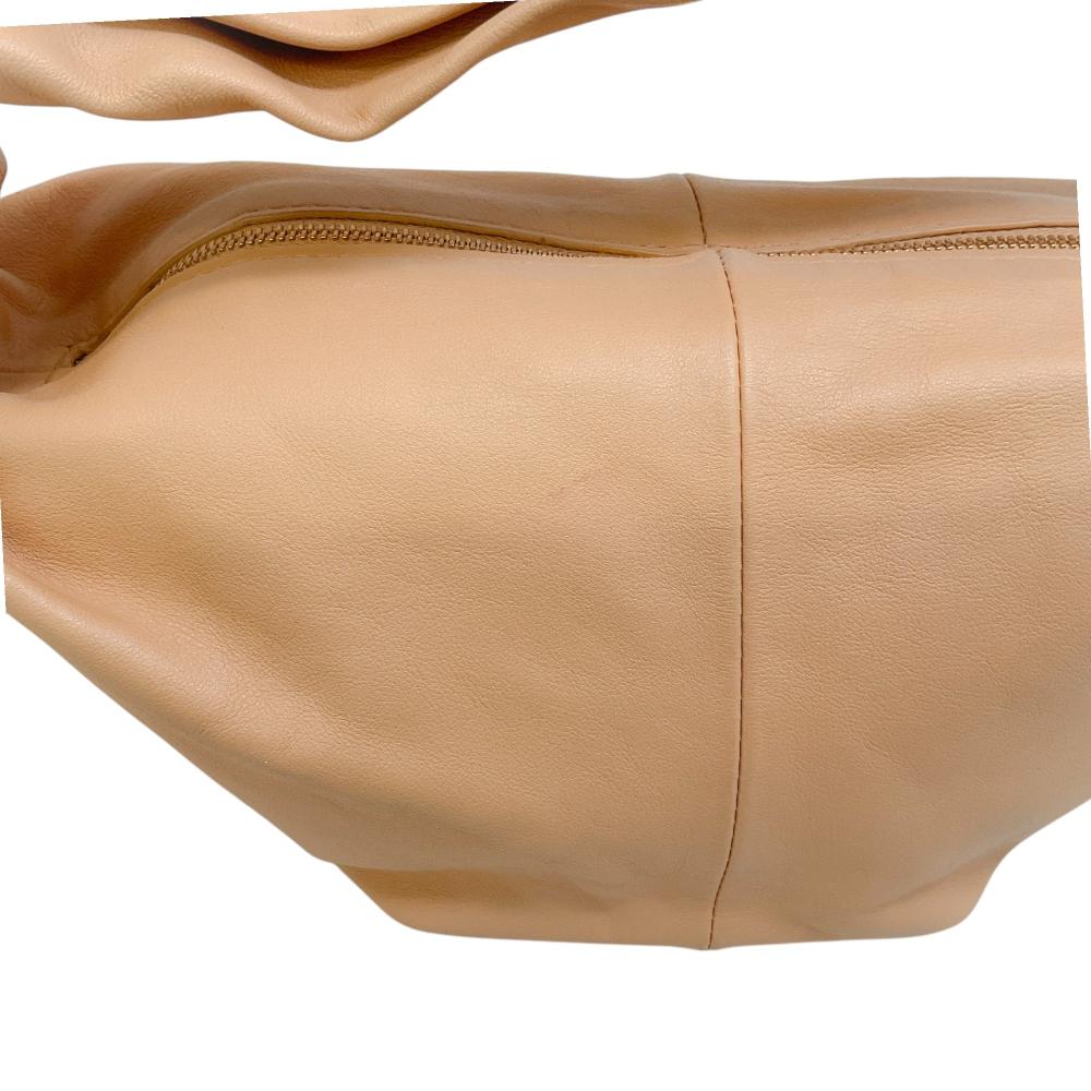 Beige Leather Bottega Veneta Handbag