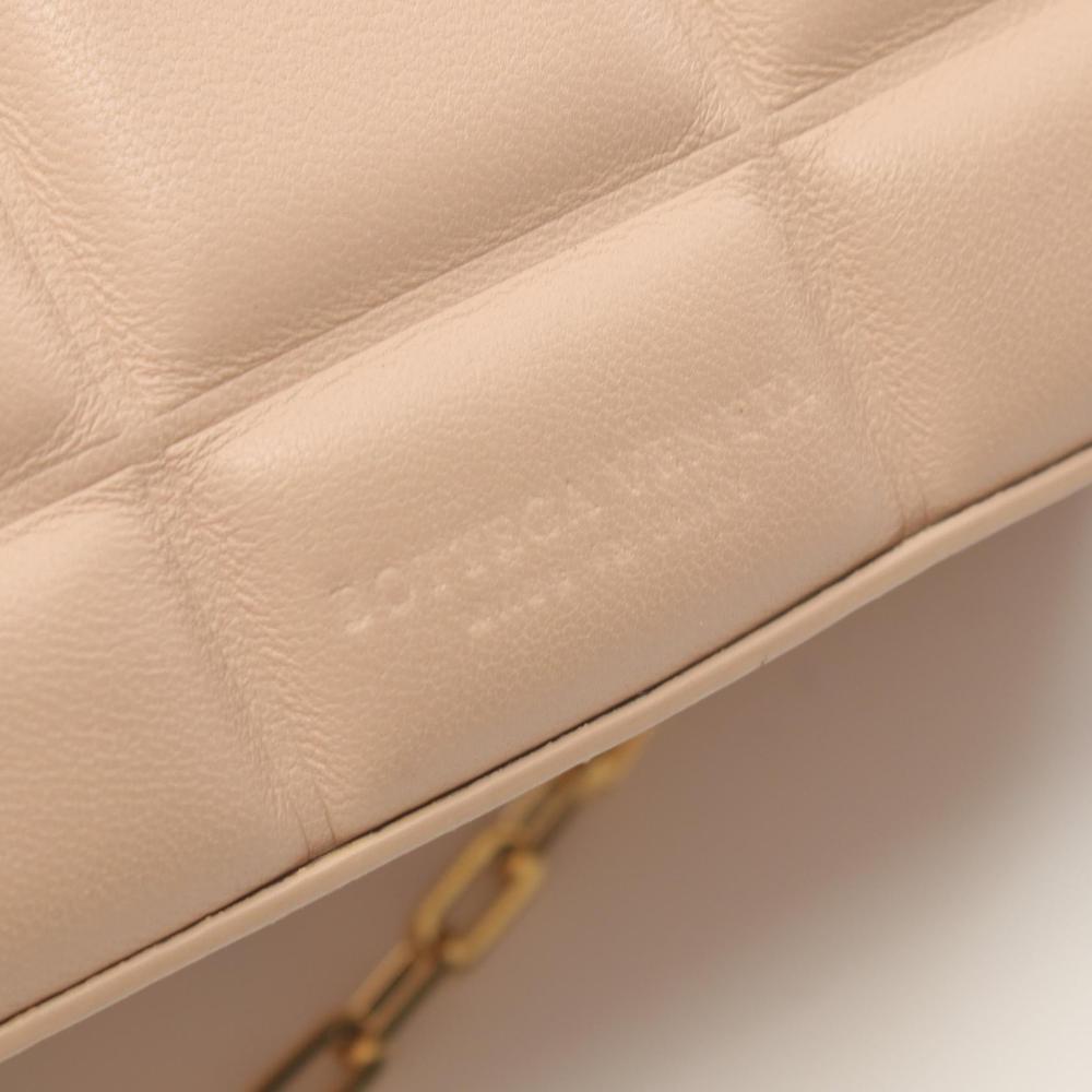 Beige Leather Bottega Veneta Shoulder Bag