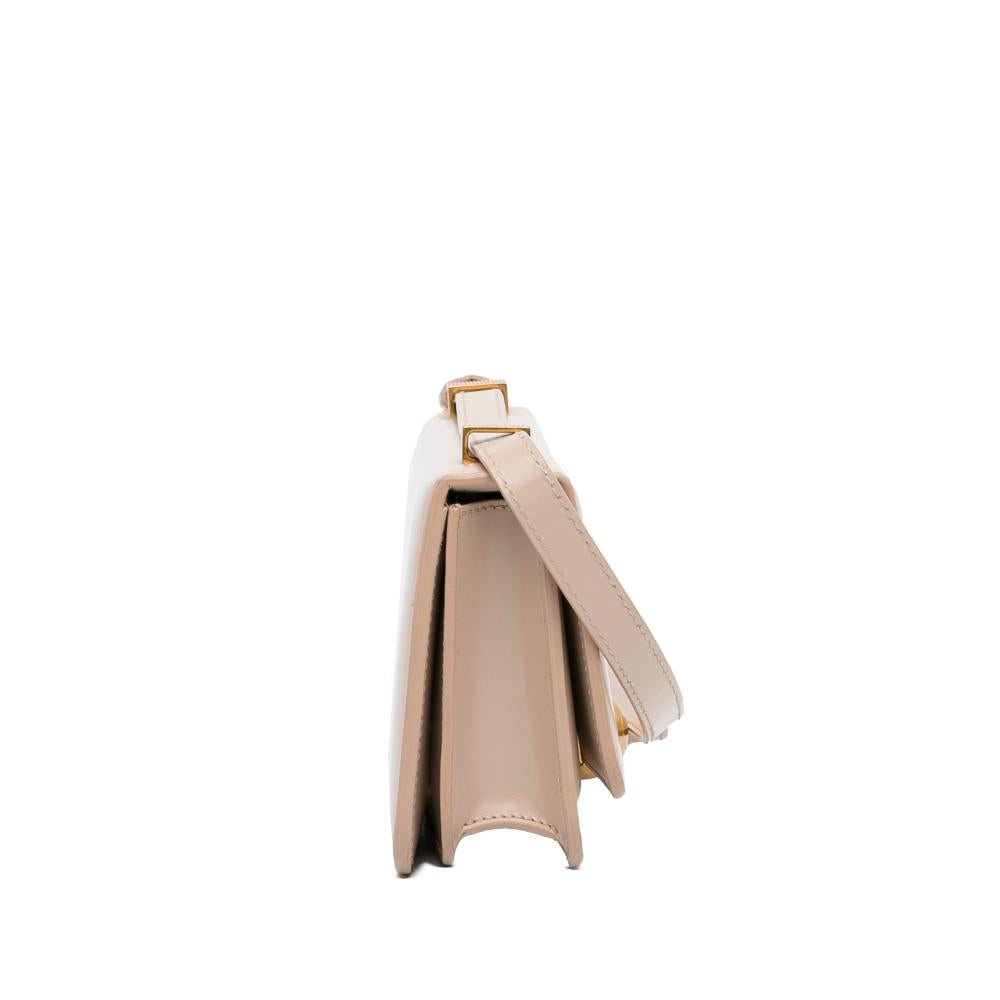 Beige Leather Bottega Veneta Crossbody Bag