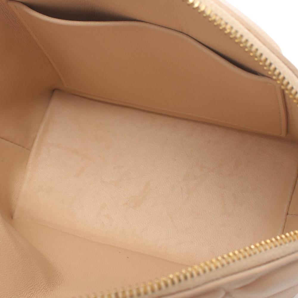 Beige Leather Bottega Veneta Shoulder Bag