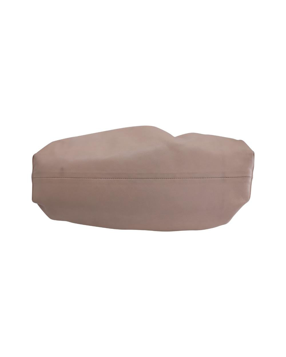 Beige Leather Bottega Veneta Pouches