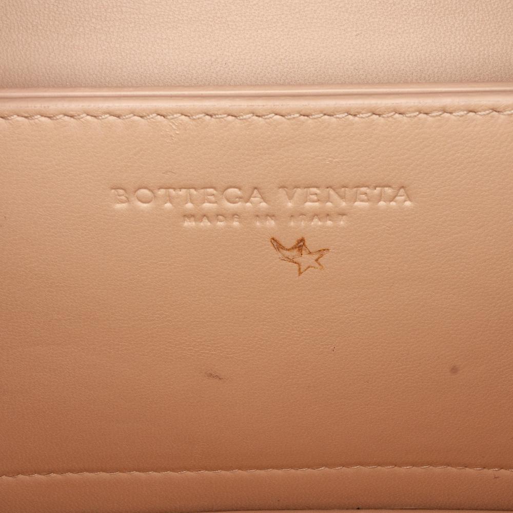 Beige Leather Bottega Veneta Crossbody Bag