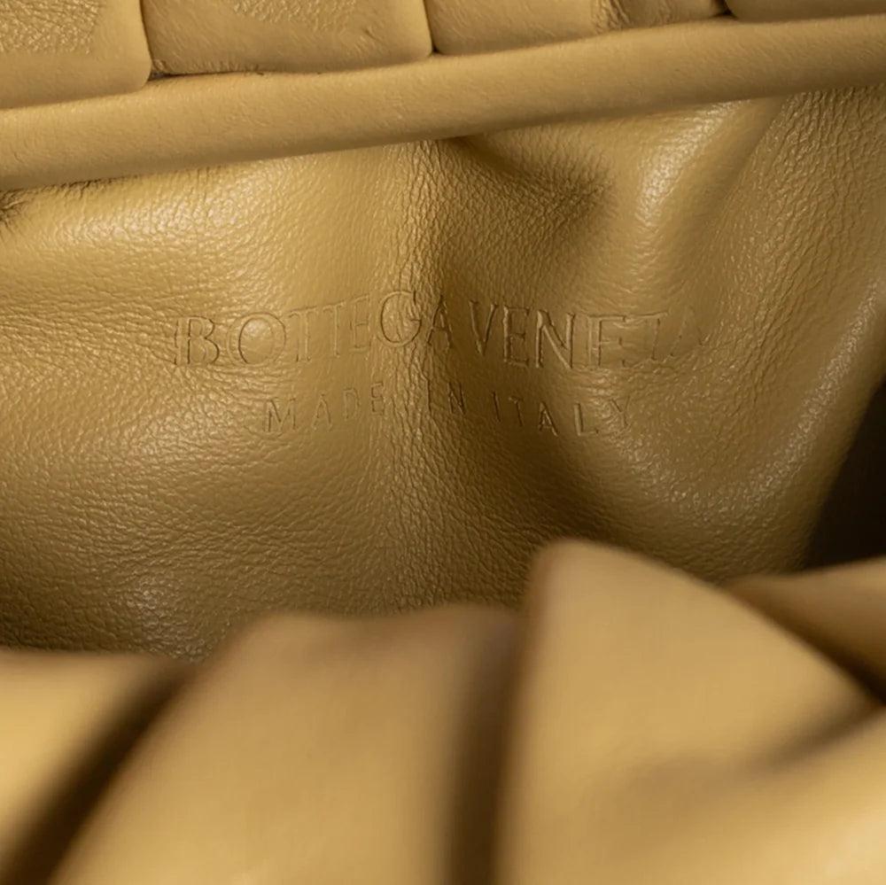 Beige Leather Bottega Veneta Handbag