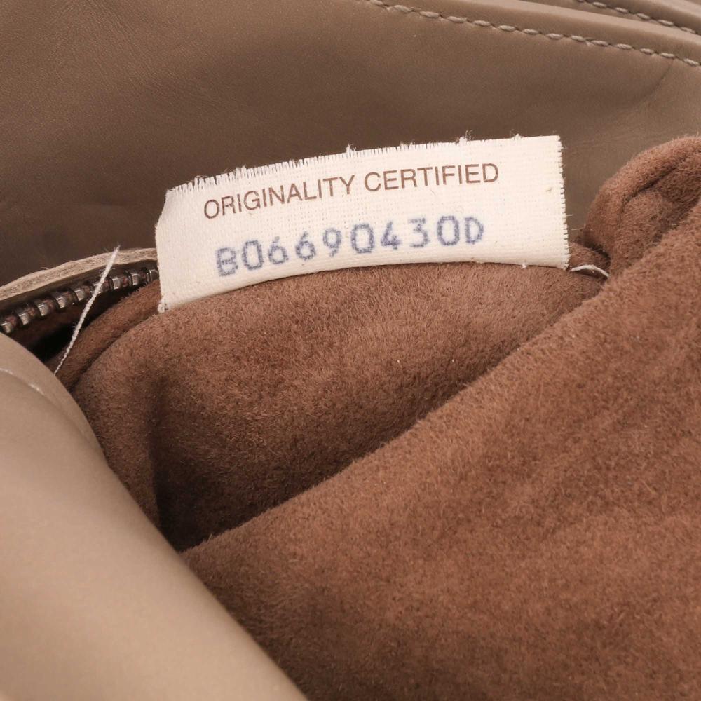 Beige Leather Bottega Veneta Tote