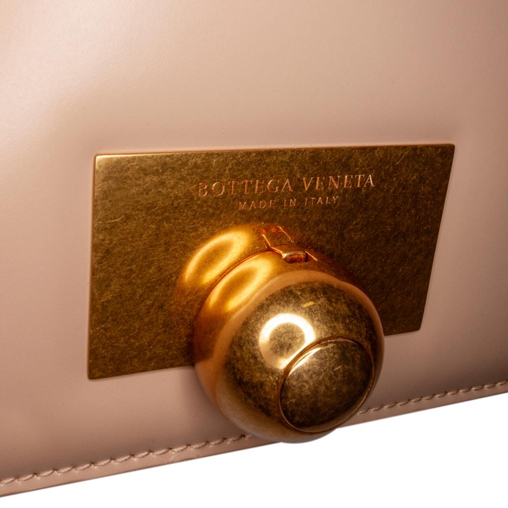 Beige Leather Bottega Veneta Crossbody Bag