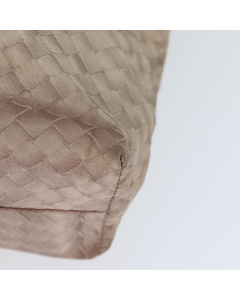 Beige Nylon Bottega Veneta Tote