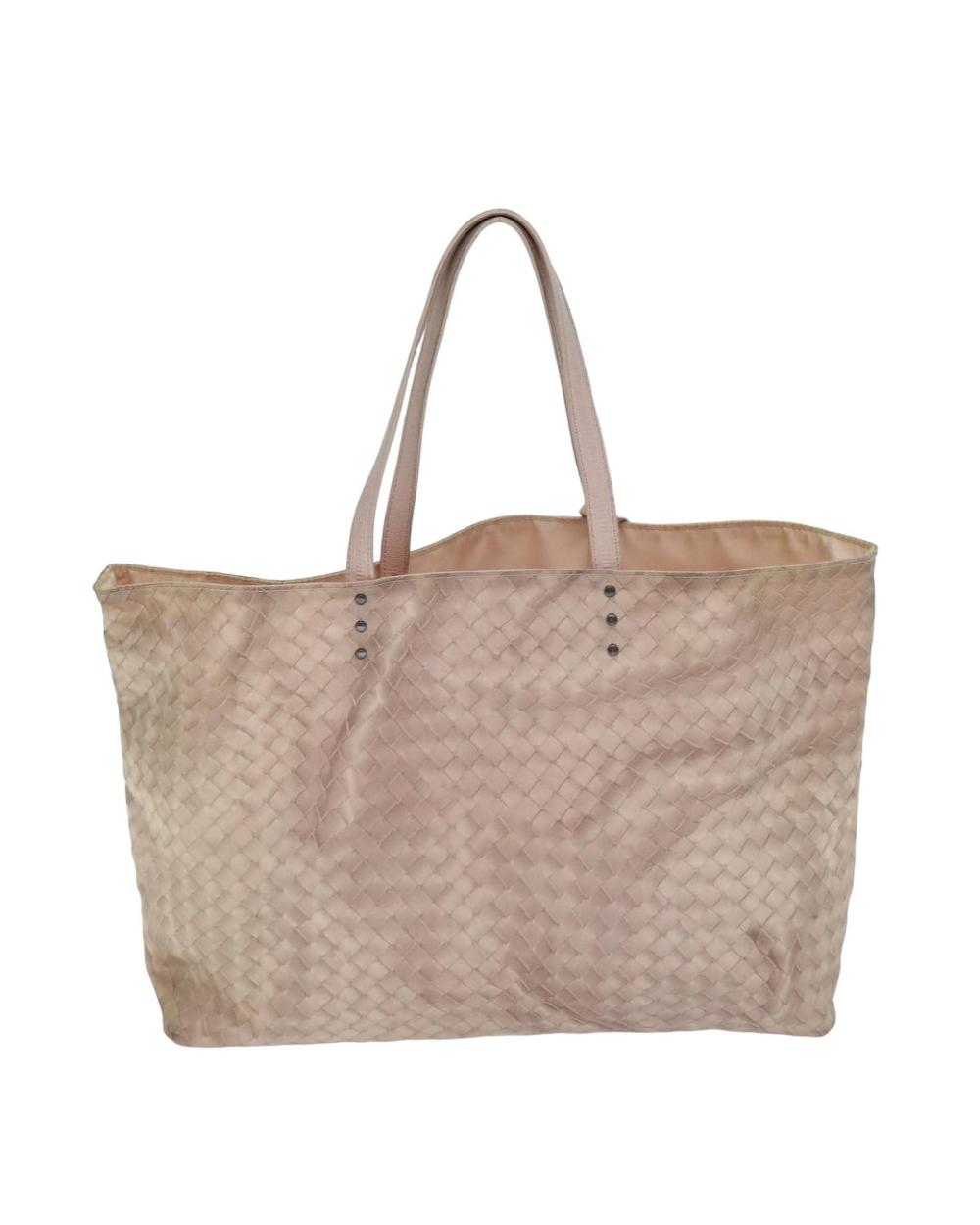 Beige Nylon Bottega Veneta Tote