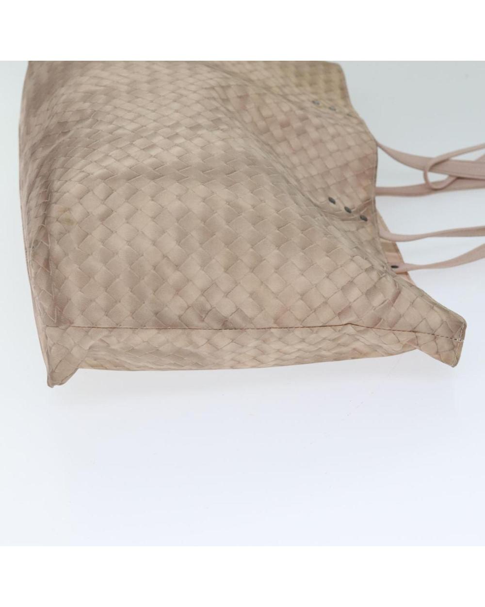 Beige Nylon Bottega Veneta Tote