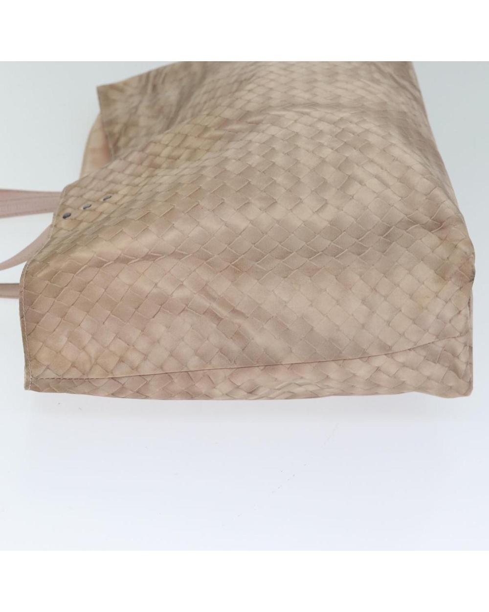 Beige Nylon Bottega Veneta Tote