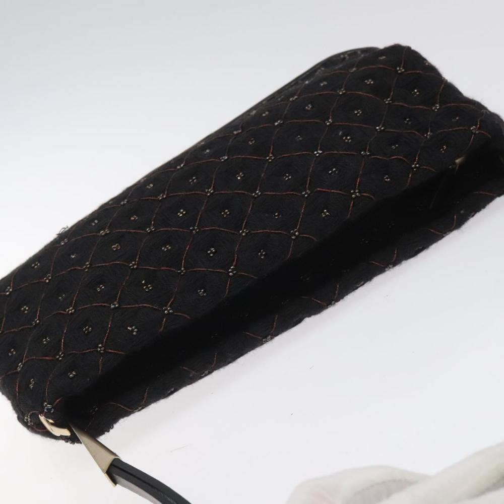 Black Cotton Bottega Veneta Shoulder Bag