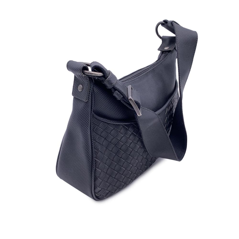Black Cotton Bottega Veneta Shoulder Bag