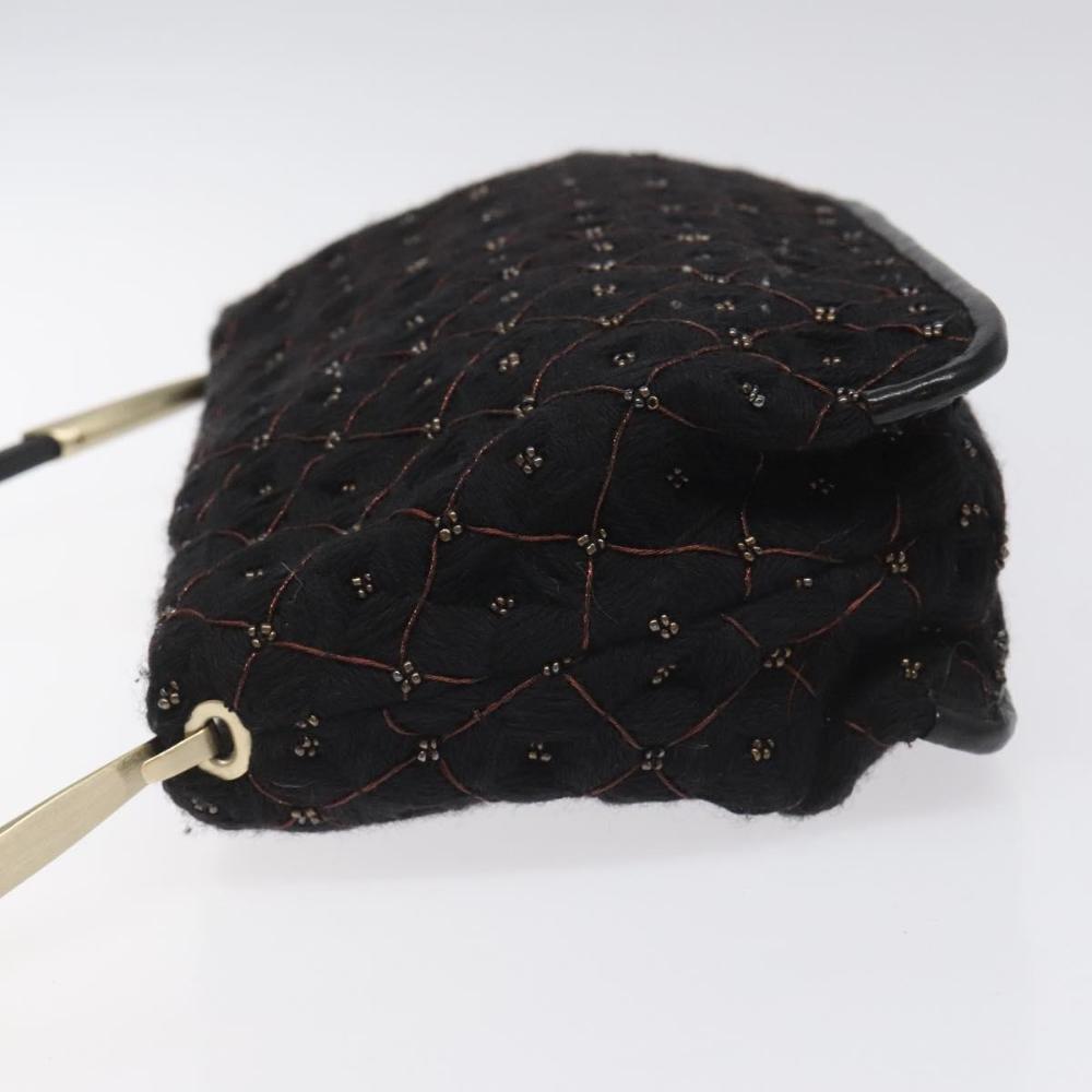 Black Cotton Bottega Veneta Shoulder Bag