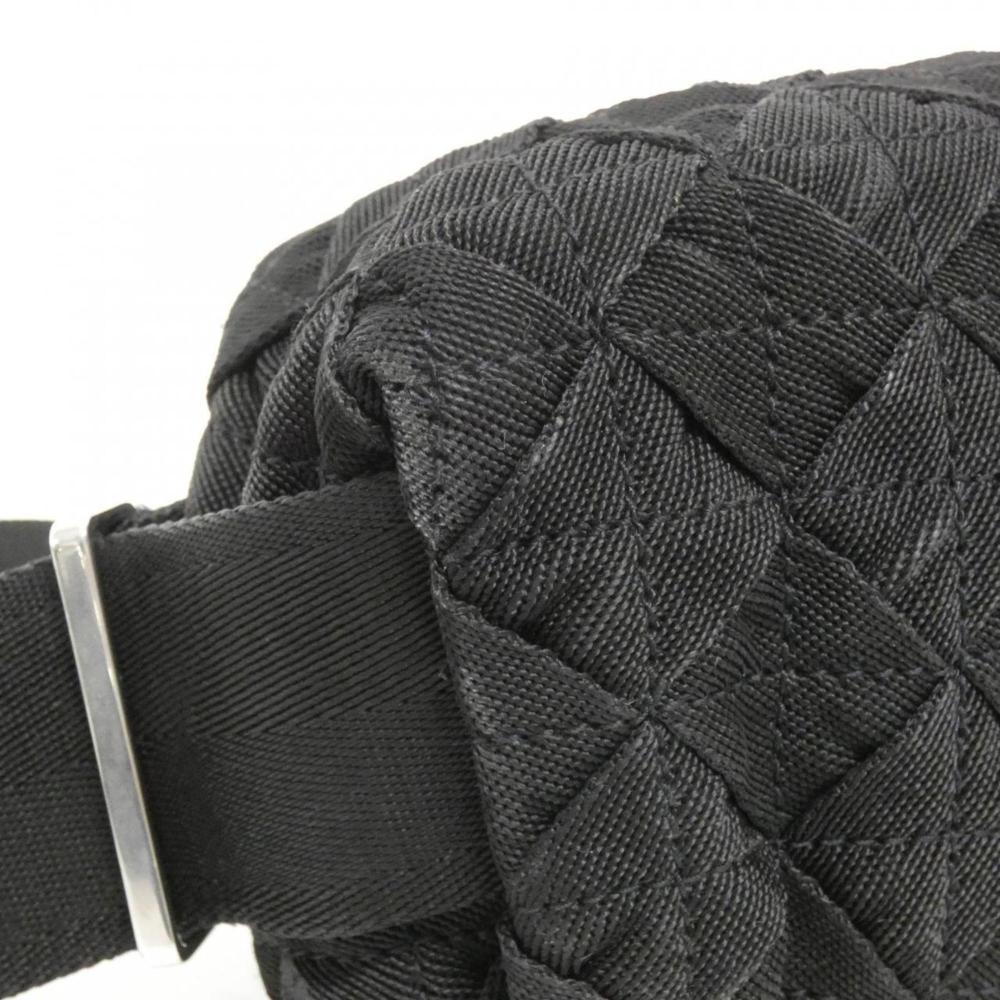 Black Fabric Bottega Veneta Shoulder Bag