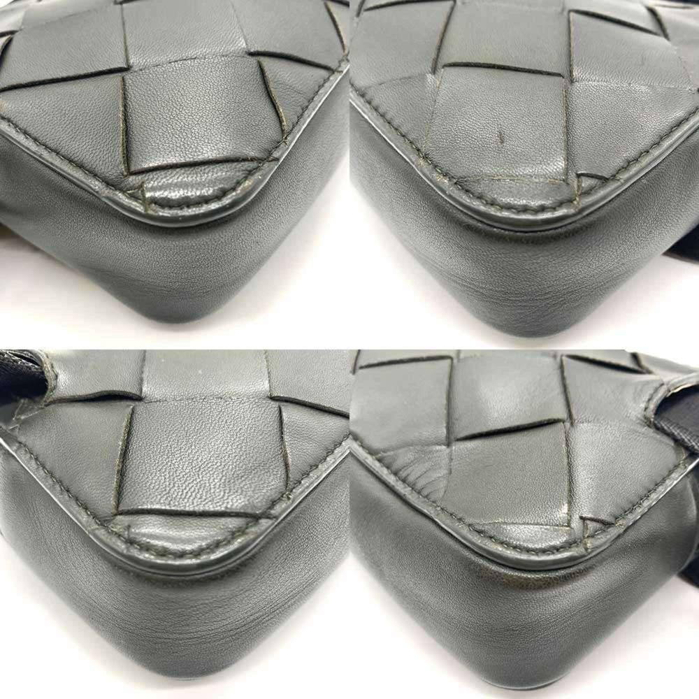 Black Fabric Bottega Veneta Crossbody Bag