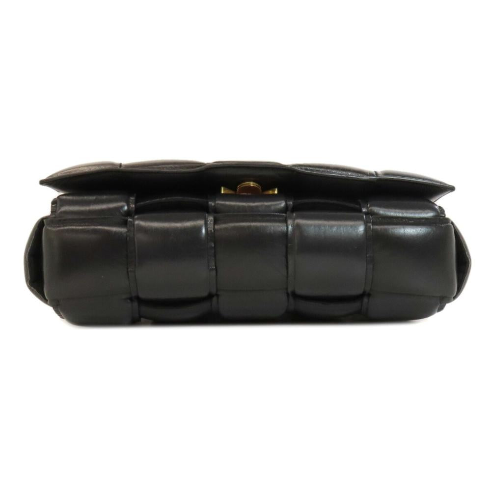 Black Fabric Bottega Veneta Shoulder Bag