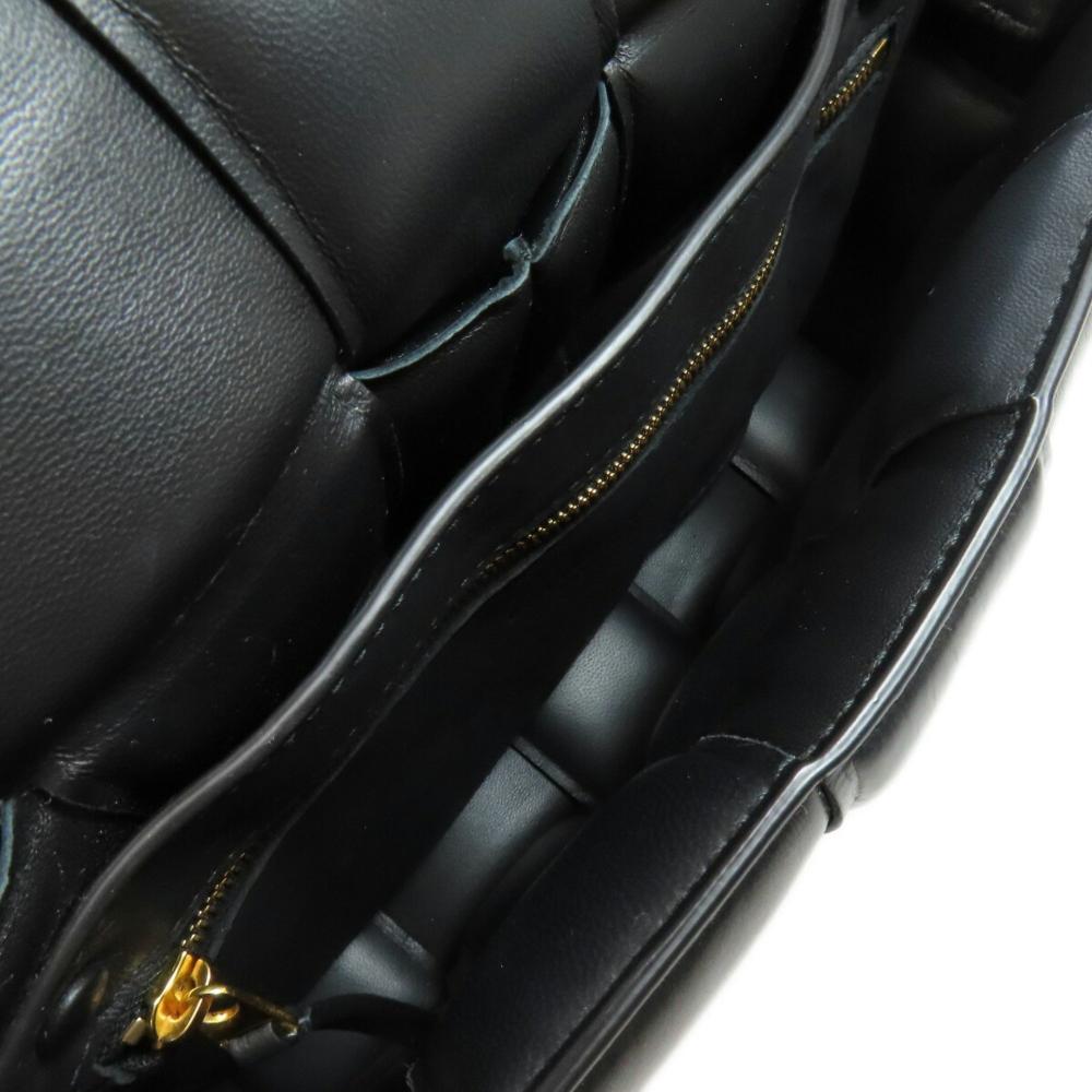 Black Fabric Bottega Veneta Shoulder Bag