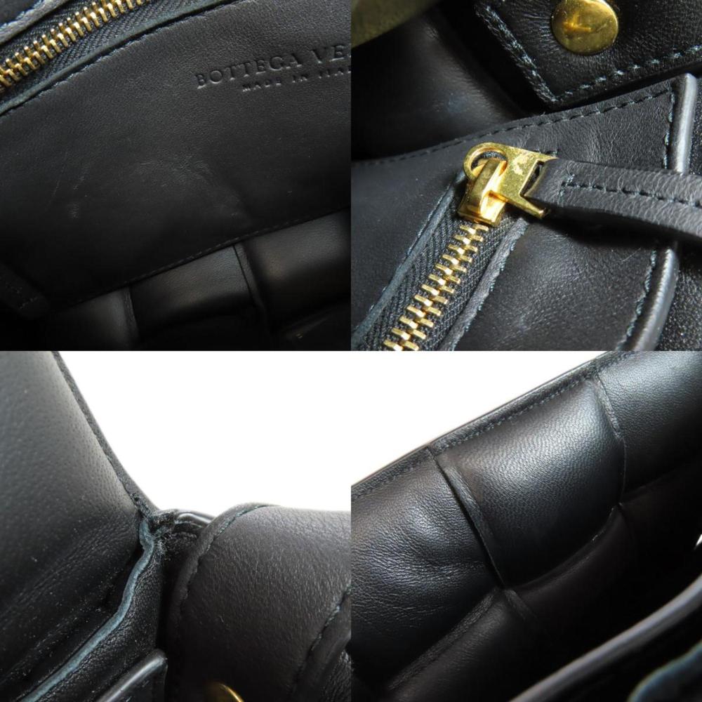 Black Fabric Bottega Veneta Shoulder Bag