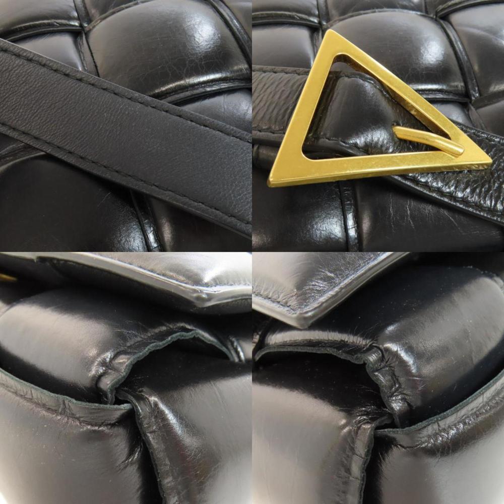 Black Fabric Bottega Veneta Shoulder Bag