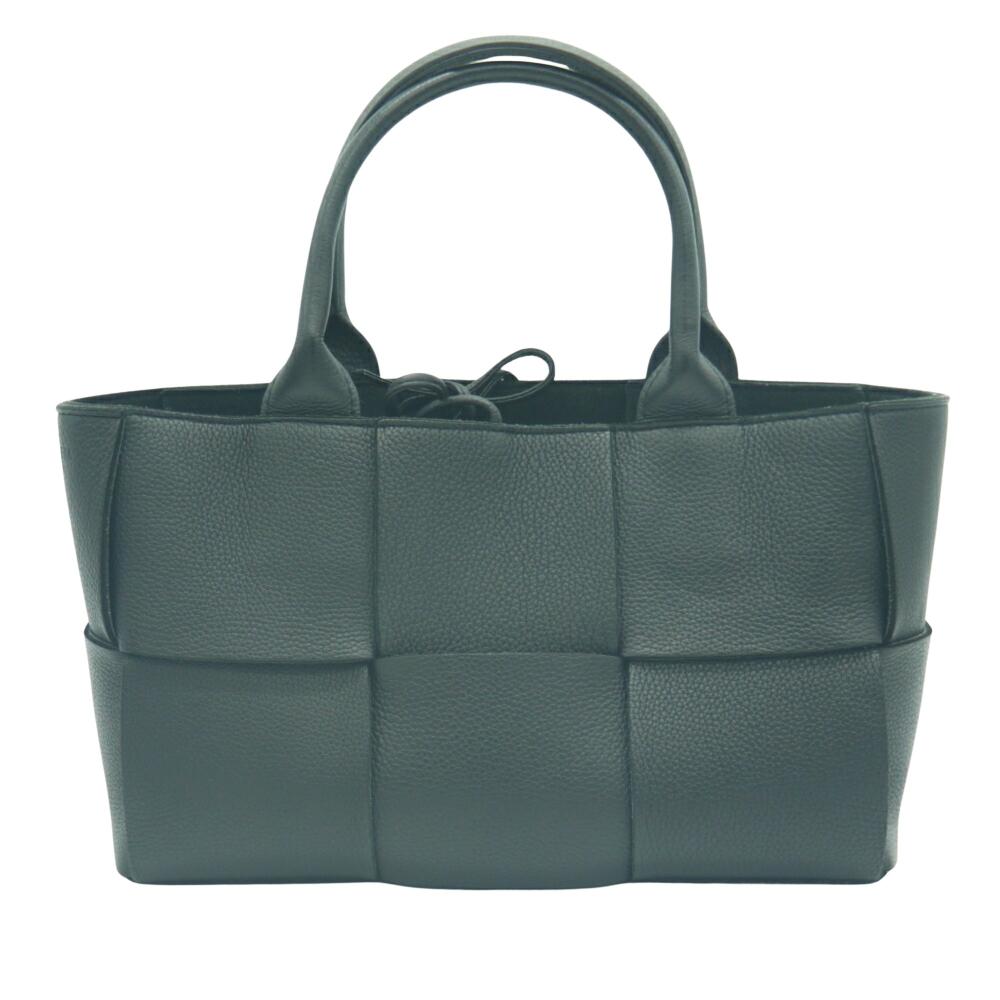 Black Leather Bottega Veneta Tote