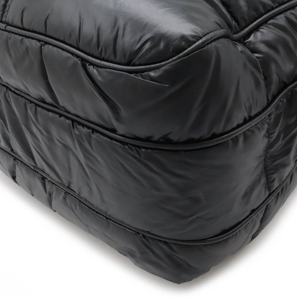 Black Leather Bottega Veneta Shoulder Bag