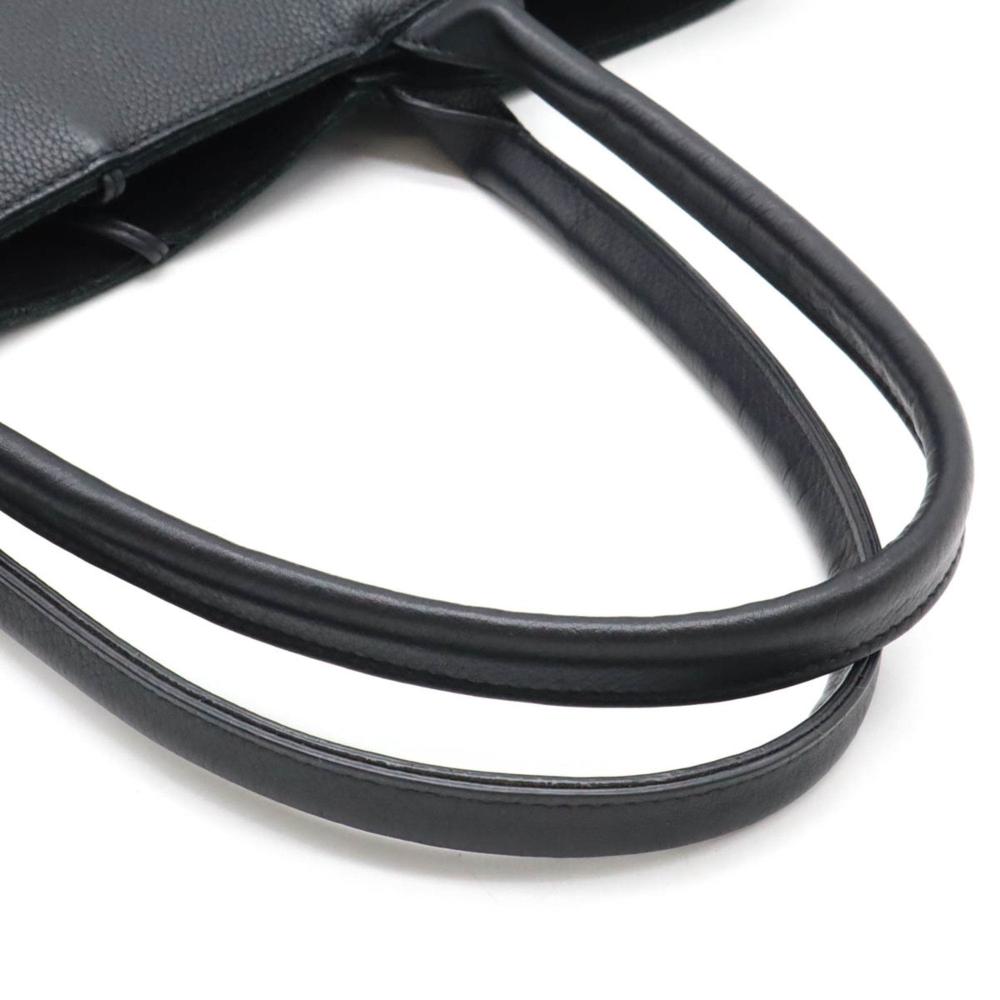Black Leather Bottega Veneta Tote