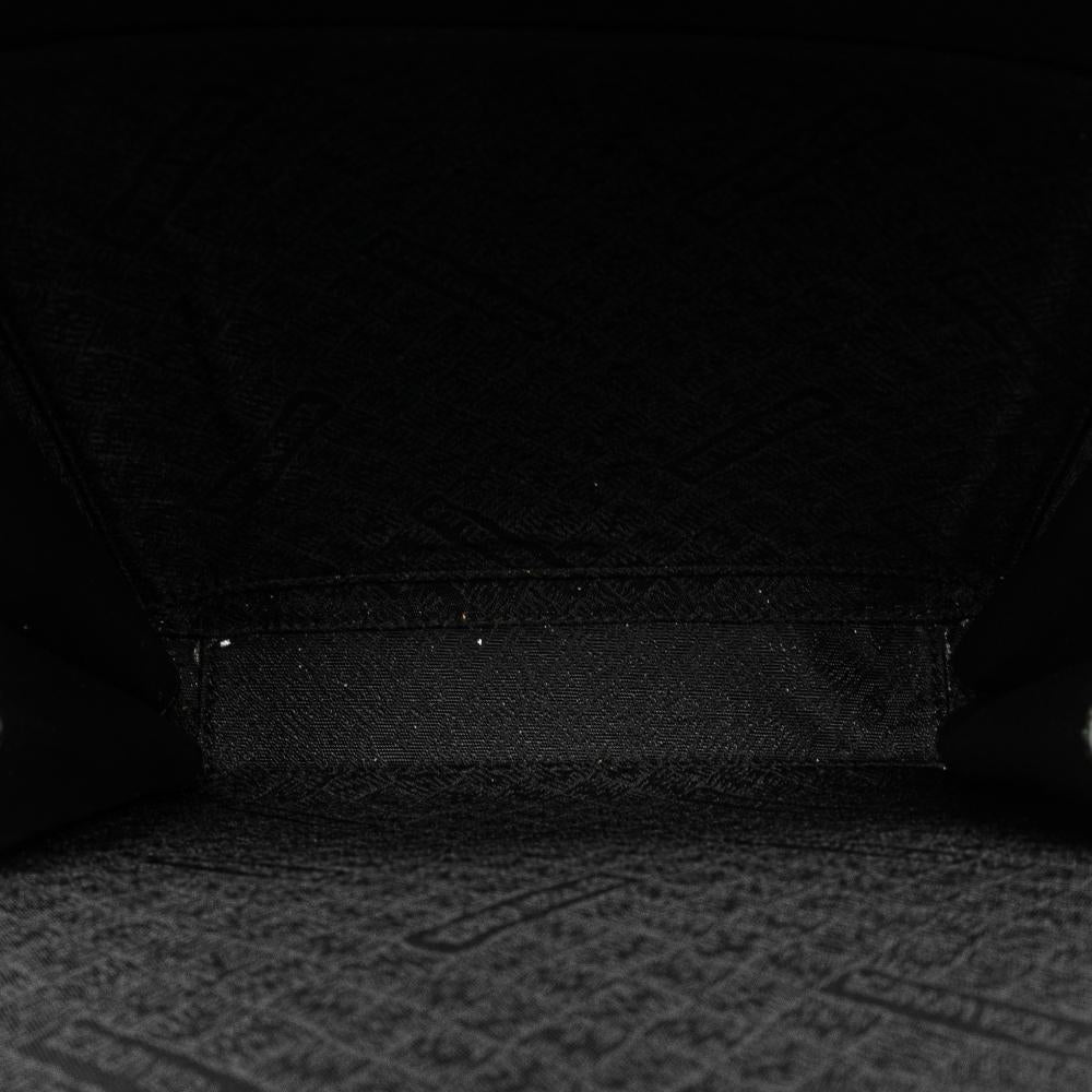 Black Leather Bottega Veneta Crossbody Bag