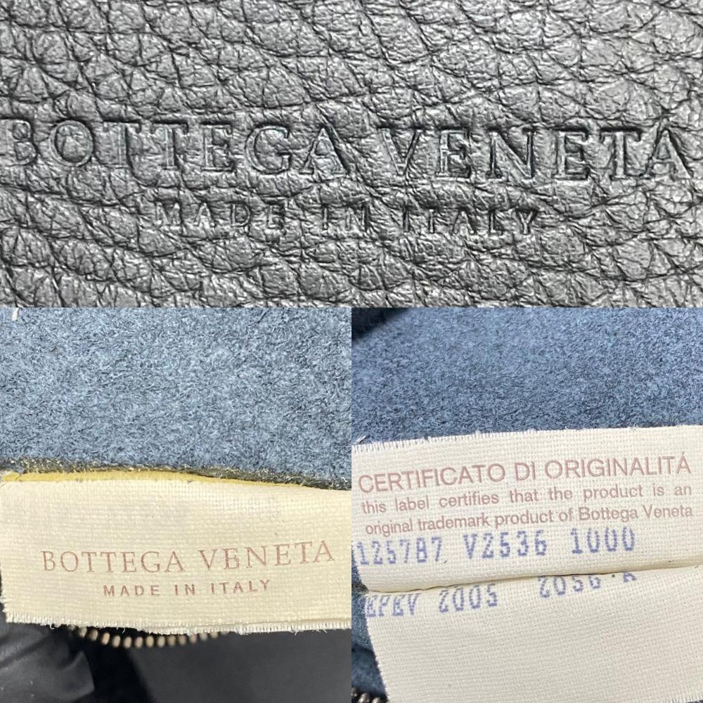 Black Leather Bottega Veneta Tote
