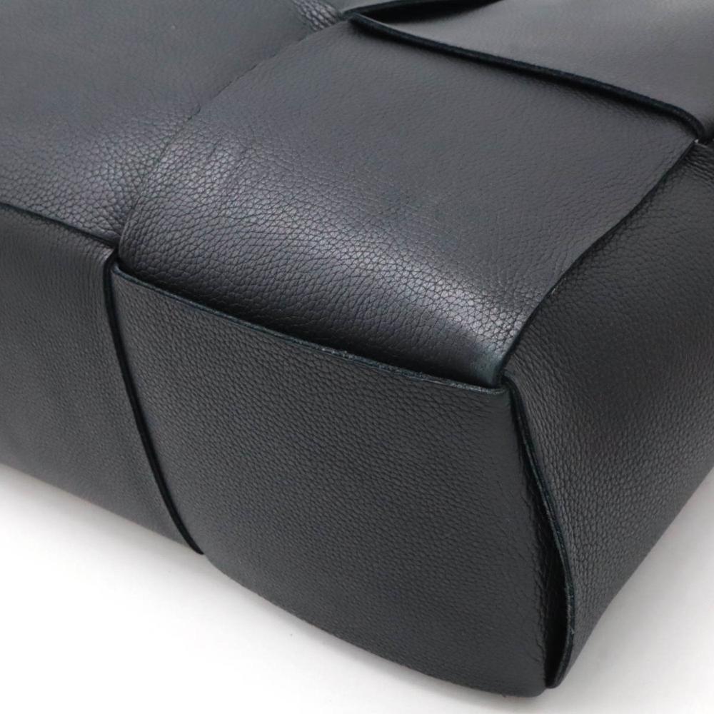 Black Leather Bottega Veneta Tote