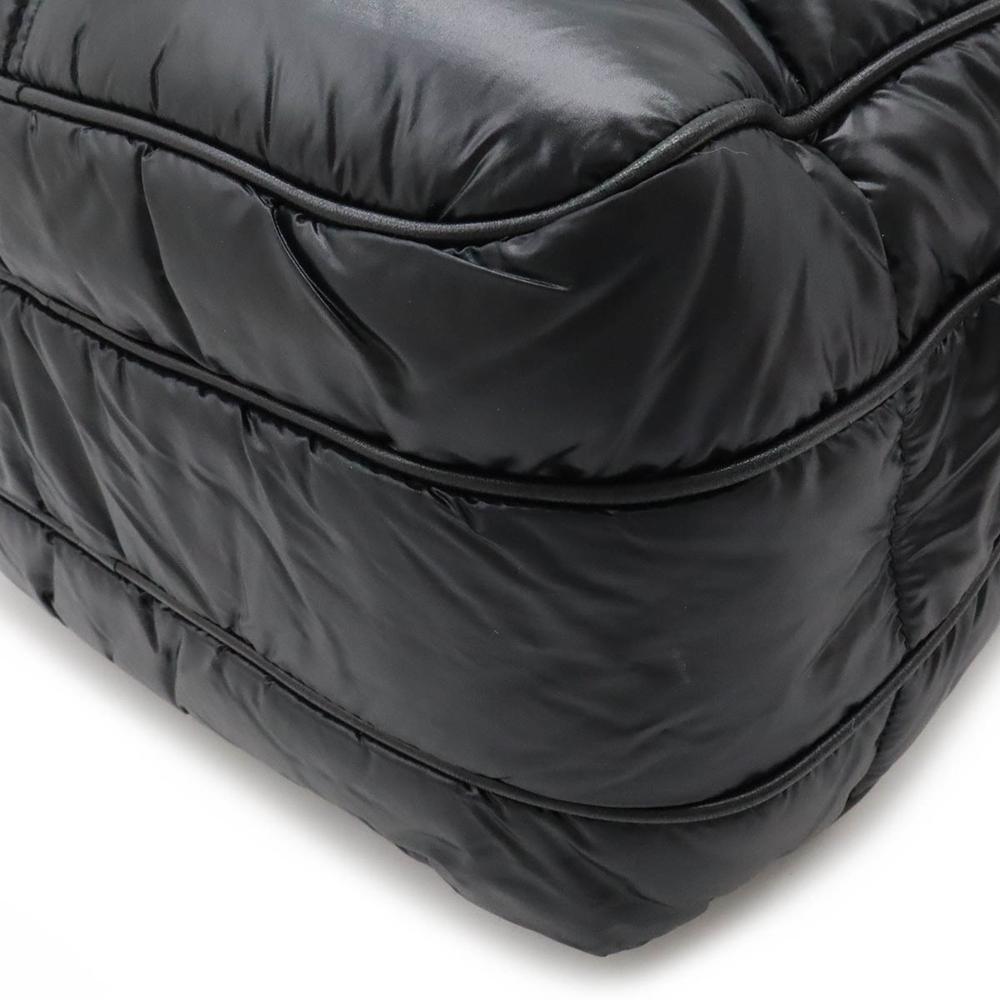 Black Leather Bottega Veneta Shoulder Bag