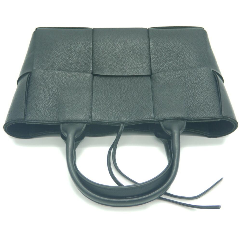 Black Leather Bottega Veneta Tote