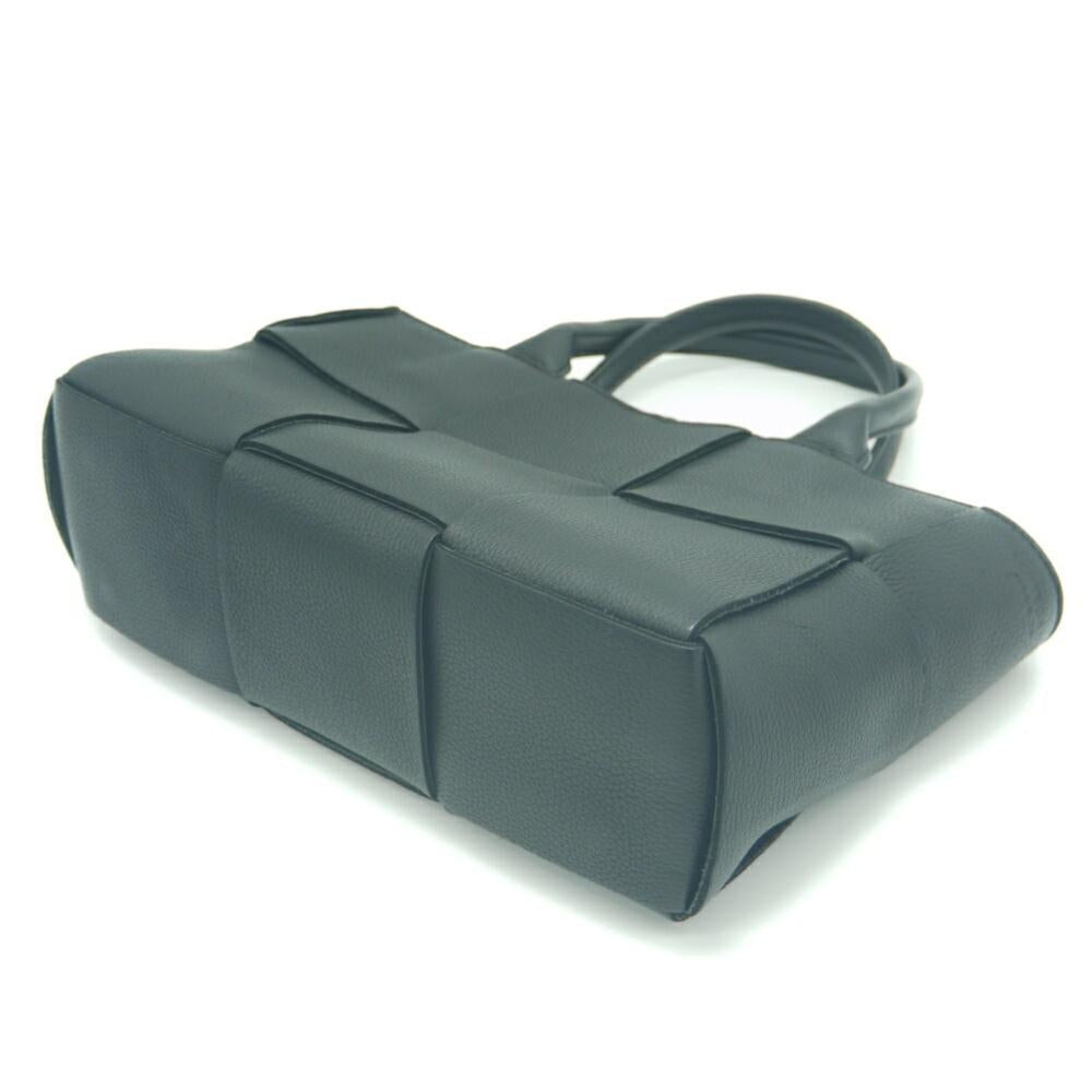 Black Leather Bottega Veneta Tote