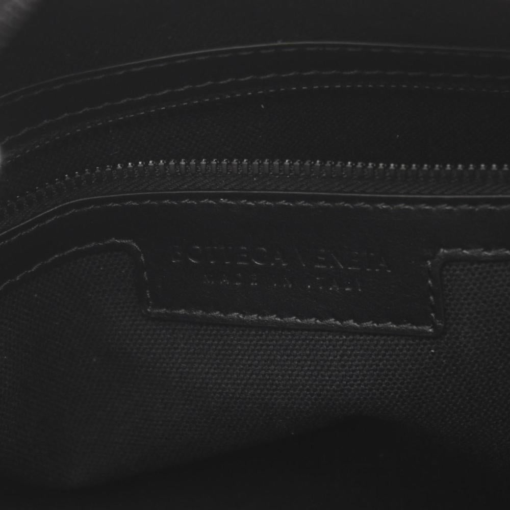 Black Leather Bottega Veneta Shoulder Bag