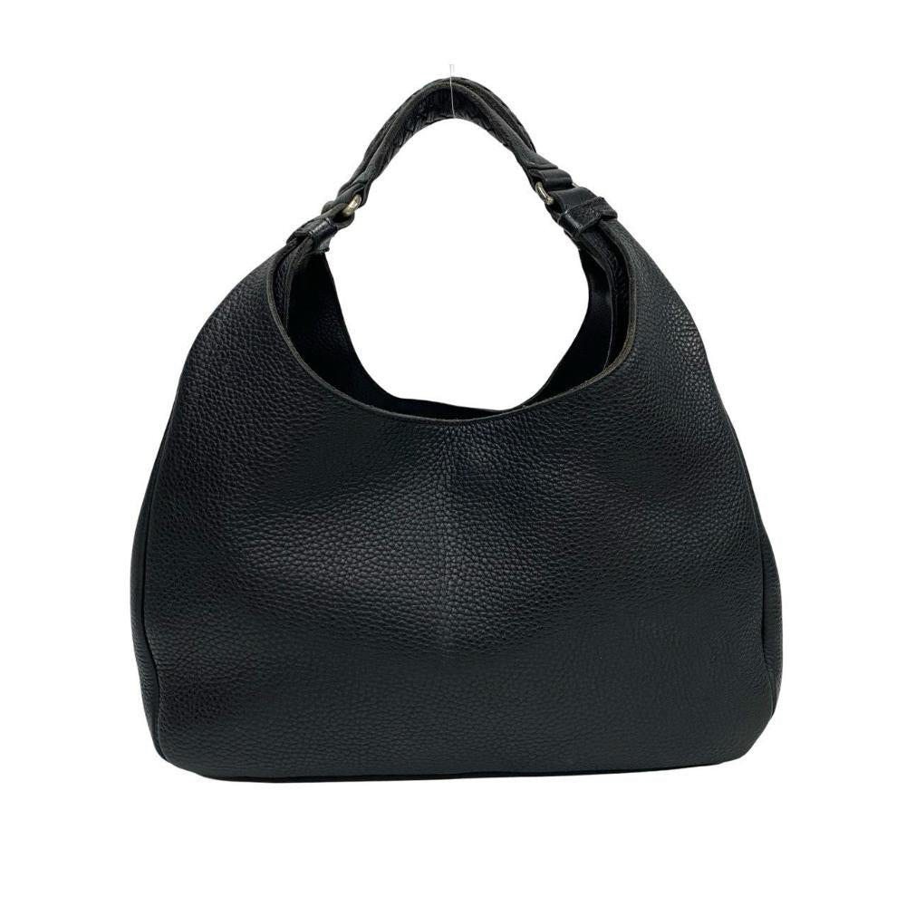 Black Leather Bottega Veneta Tote