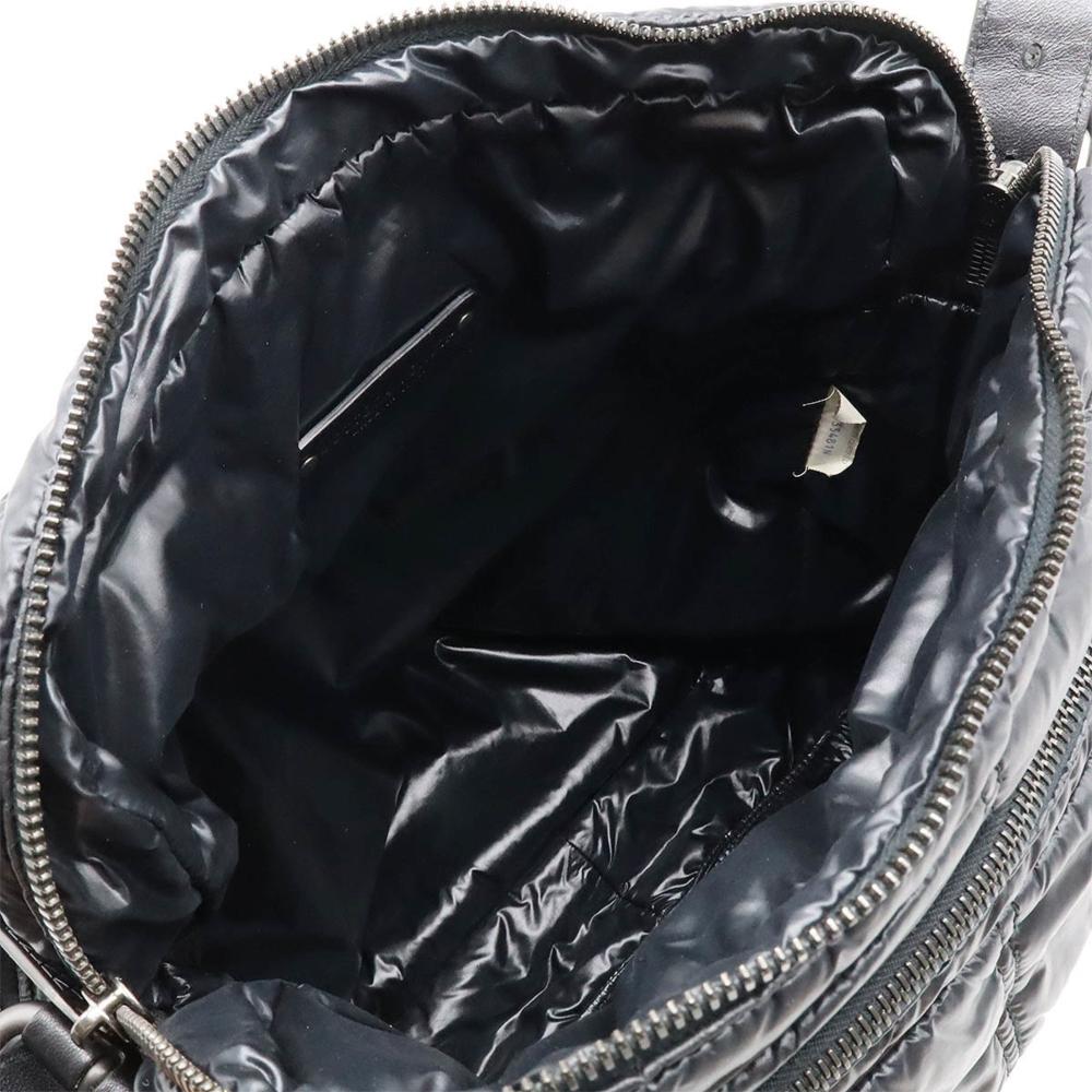 Black Leather Bottega Veneta Shoulder Bag