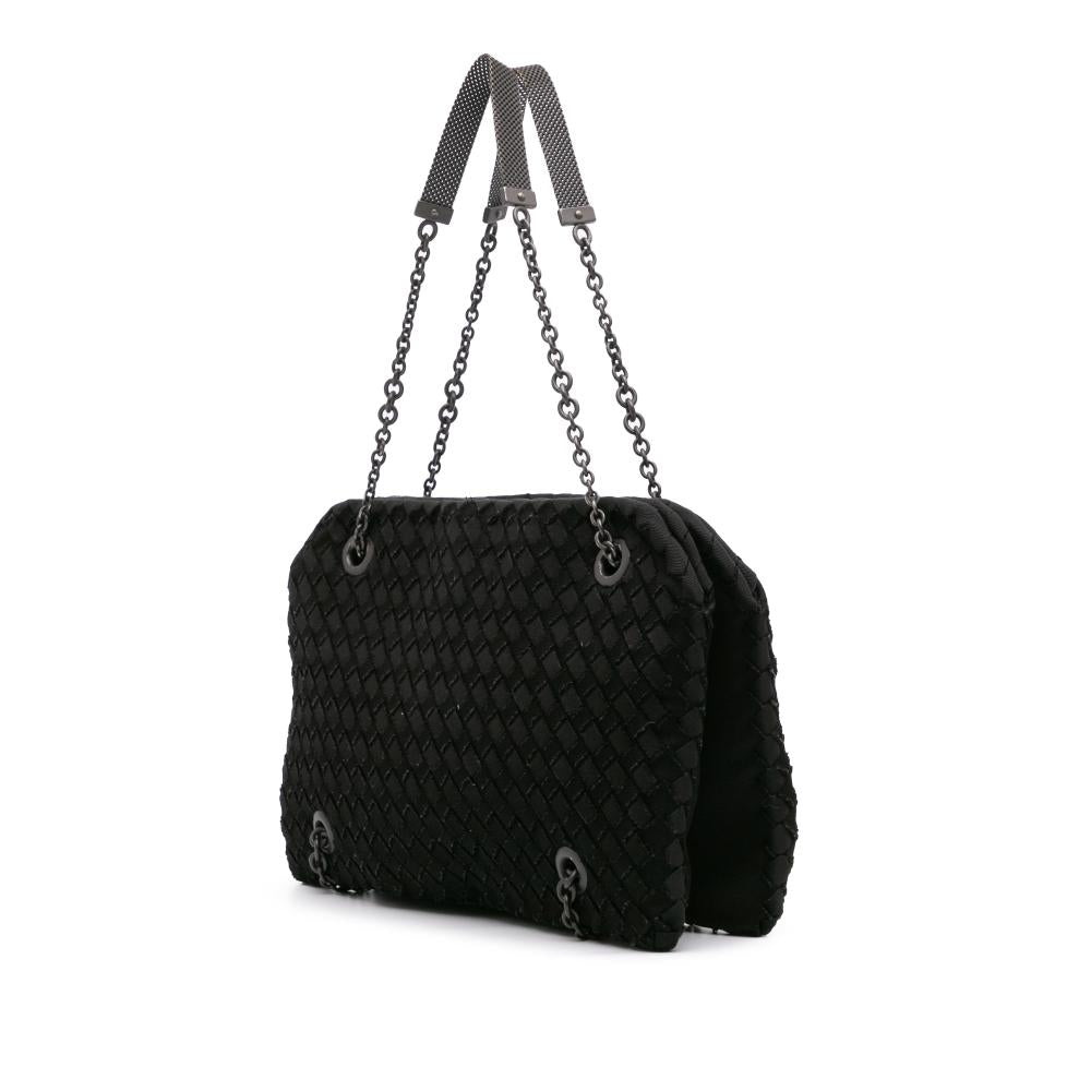 Black Nylon Bottega Veneta Shoulder Bag