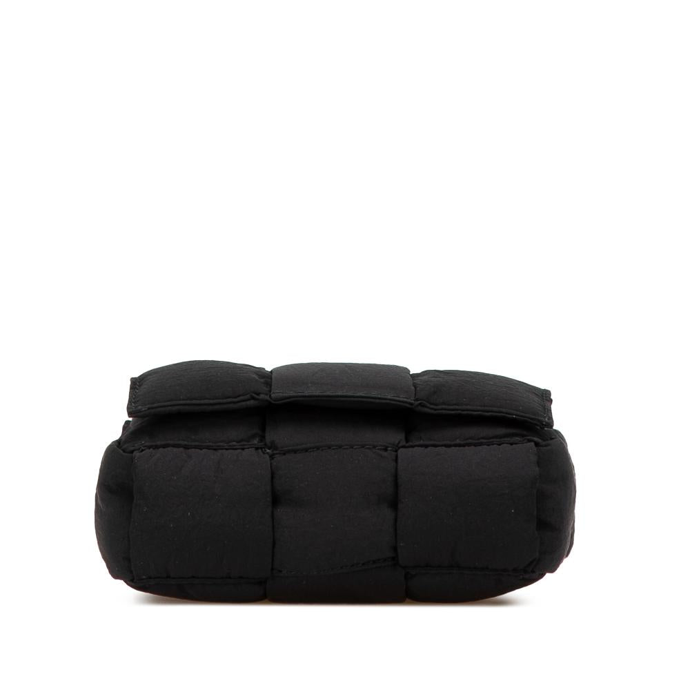 Black Nylon Bottega Veneta Cassette Bag