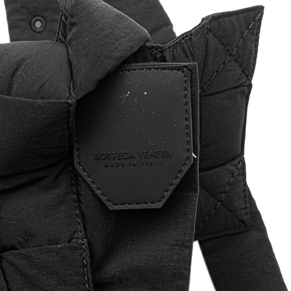 Black Nylon Bottega Veneta Cassette Bag