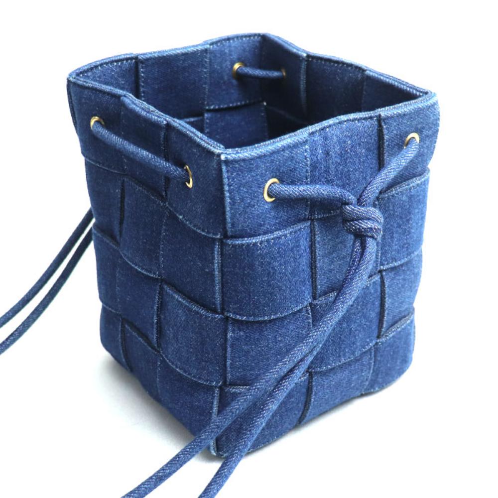 Blue Denim Bottega Veneta Crossbody Bag