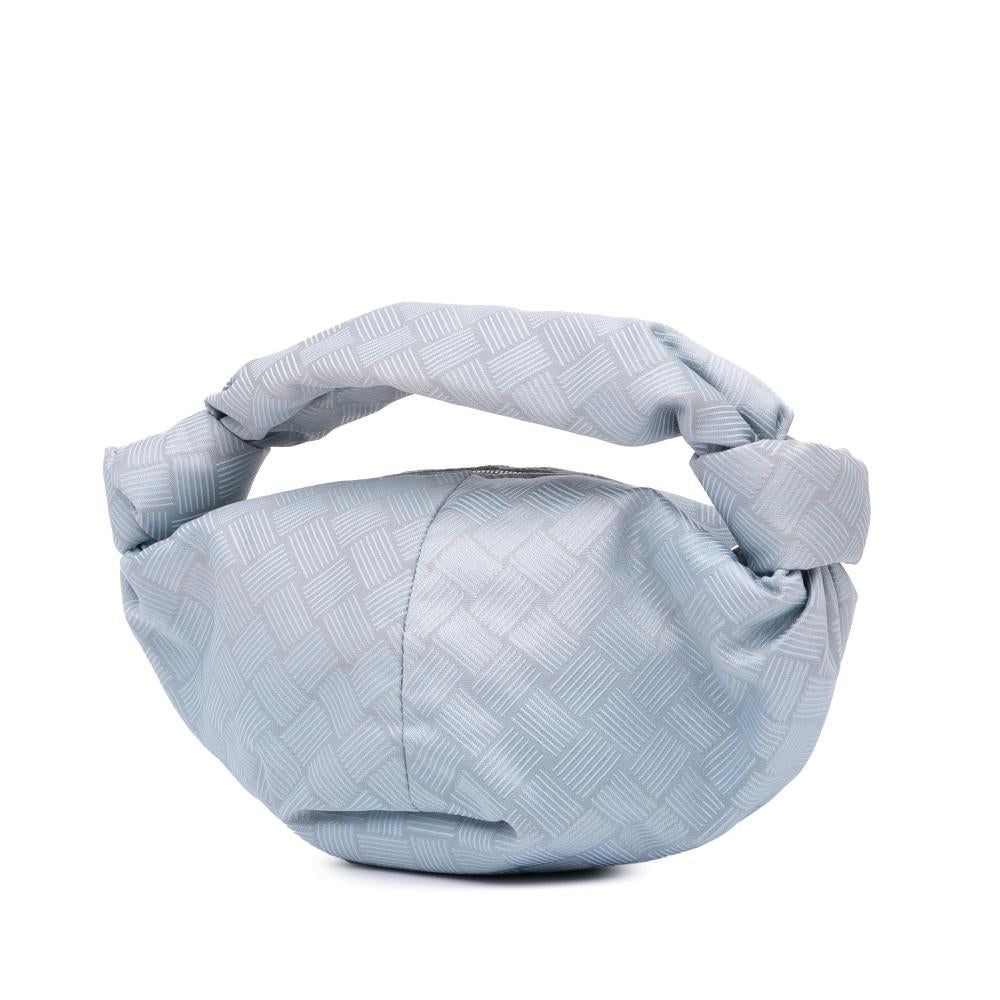 Blue Fabric Bottega Veneta Handbag