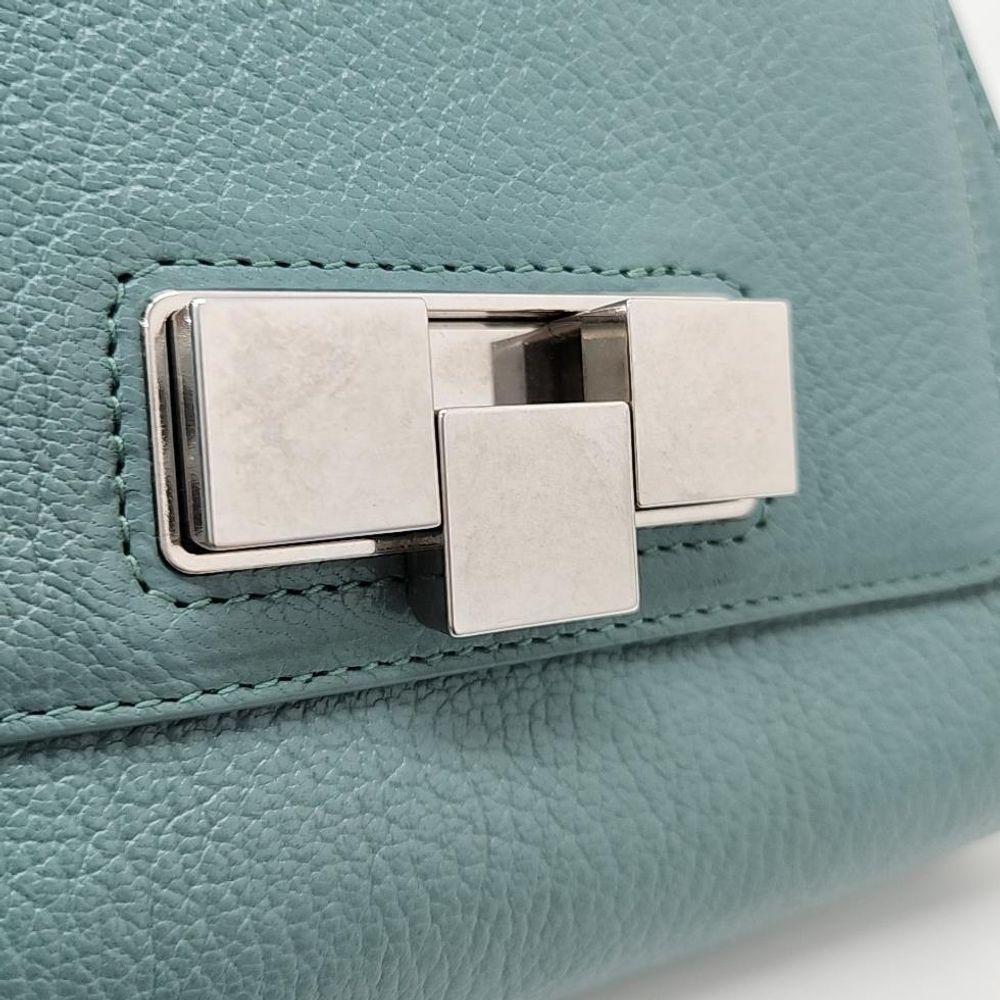Blue Leather Bottega Veneta Belt Bag