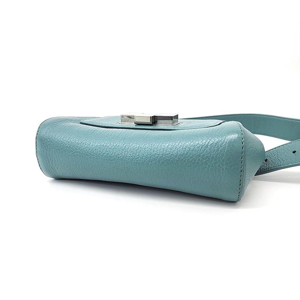 Blue Leather Bottega Veneta Belt Bag