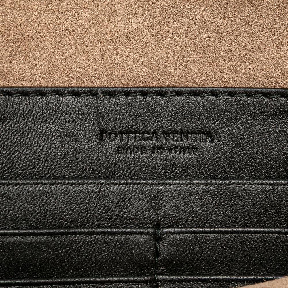 Blue Leather Bottega Veneta Crossbody Bag