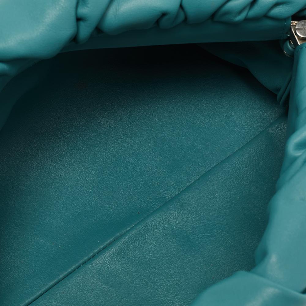 Blue Leather Bottega Veneta Pouches
