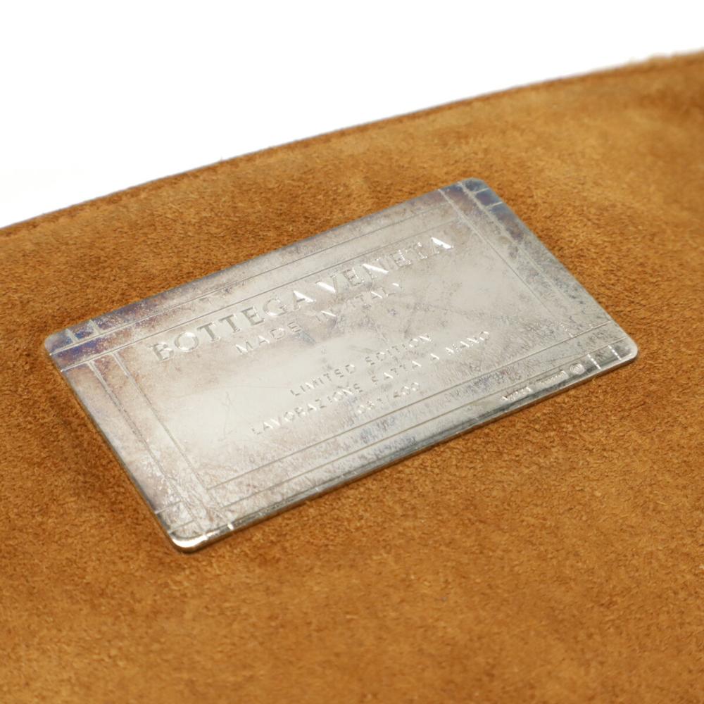 Blue Leather Bottega Veneta Cabat