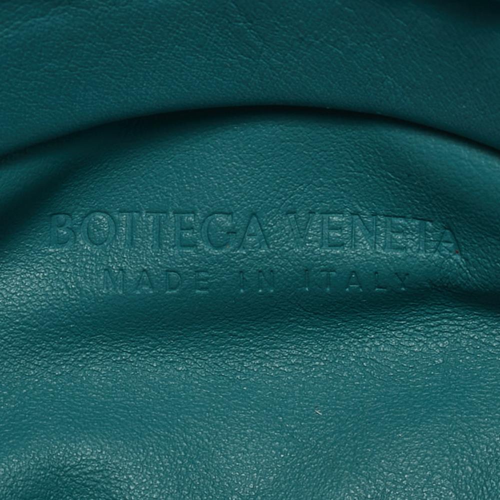 Blue Leather Bottega Veneta Pouches