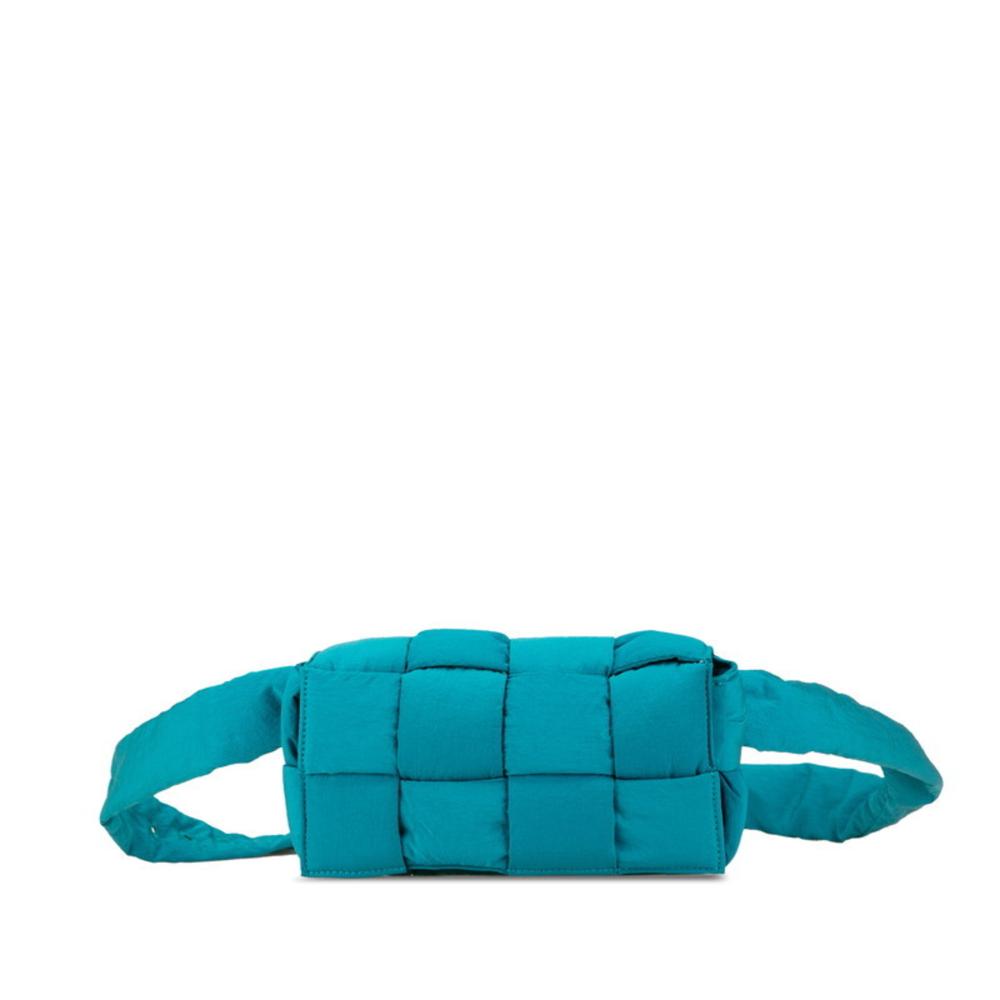 Blue Nylon Bottega Veneta Belt Bag