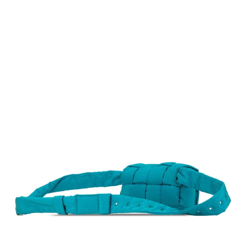 Blue Nylon Bottega Veneta Belt Bag