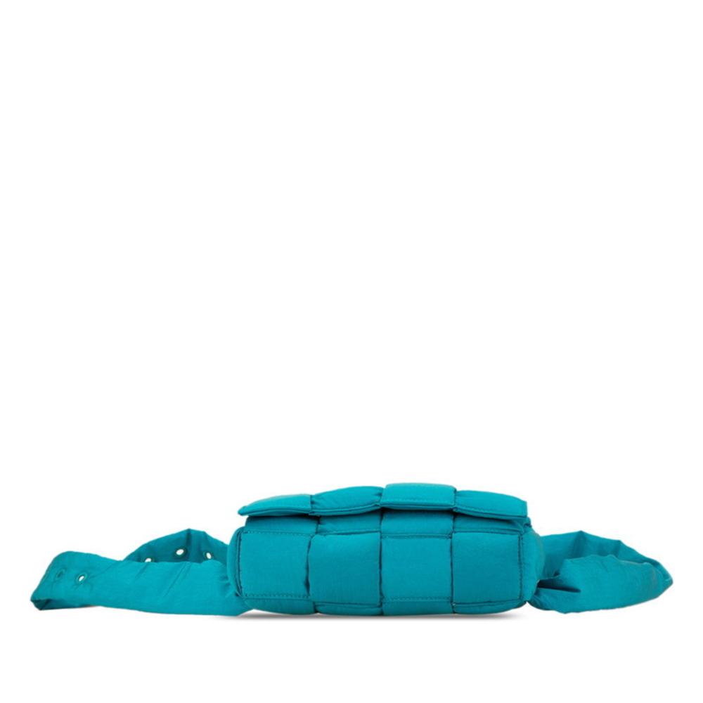 Blue Nylon Bottega Veneta Belt Bag