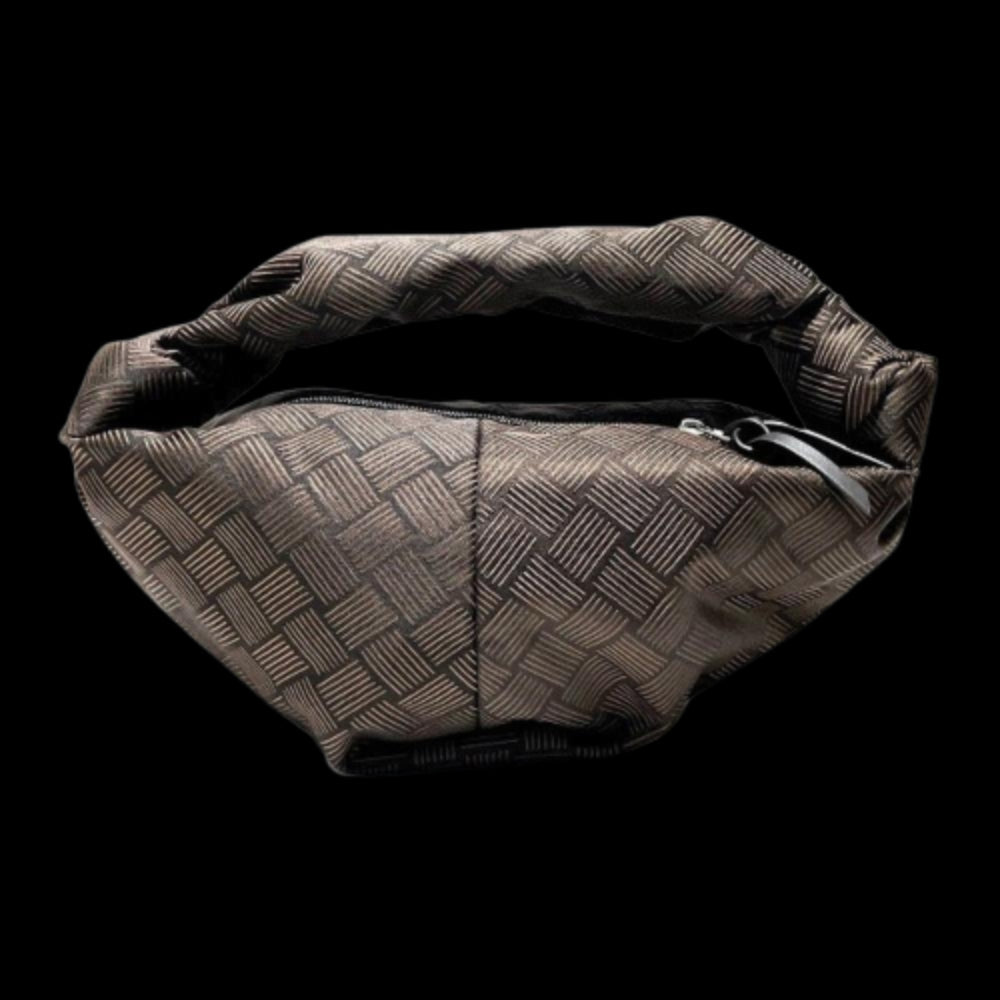 Brown Canvas Bottega Veneta Handbag
